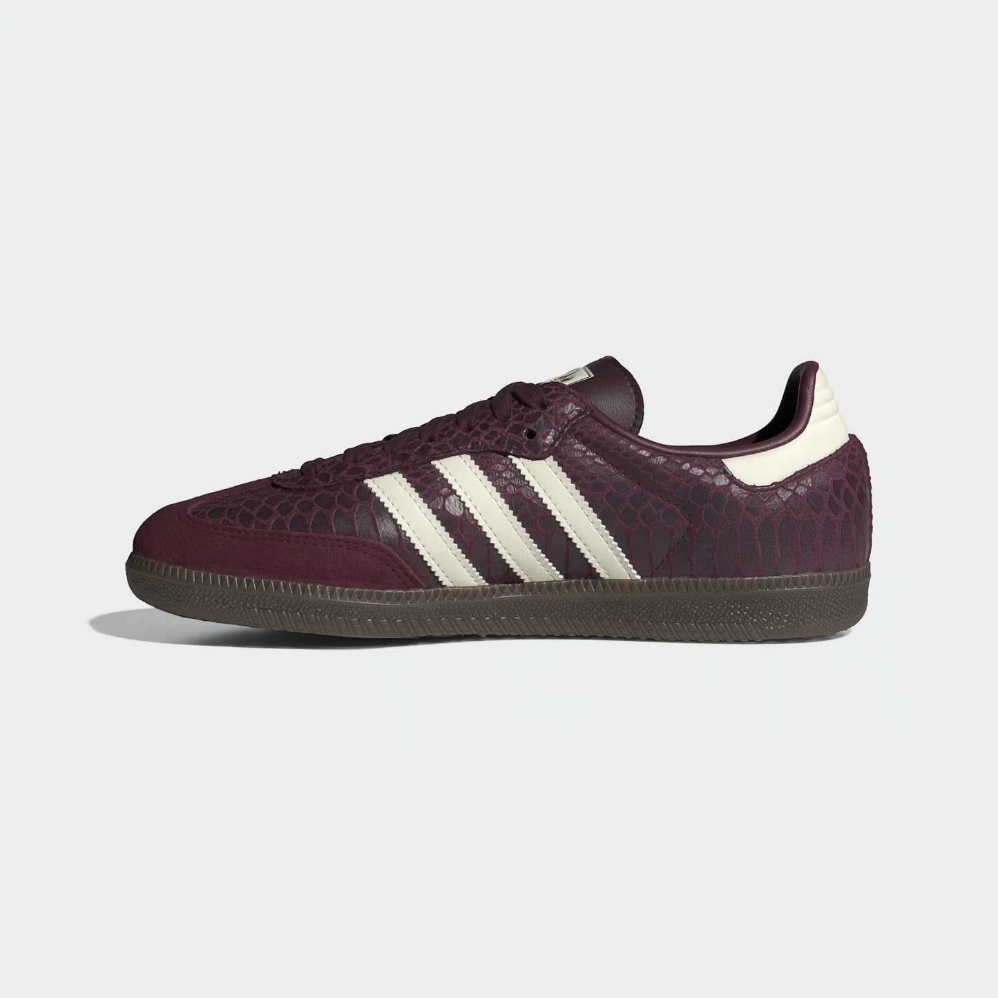 Adidas | Samba OG - Maroon / Cream White / Gold Metallic