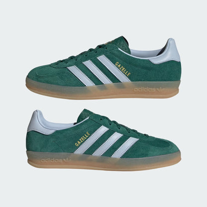 Adidas | Gazelle Indoor - Green / Crystal Sky / Gum