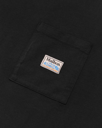 Malbon | Fishing Buckets Pocket T.Shirt - Black