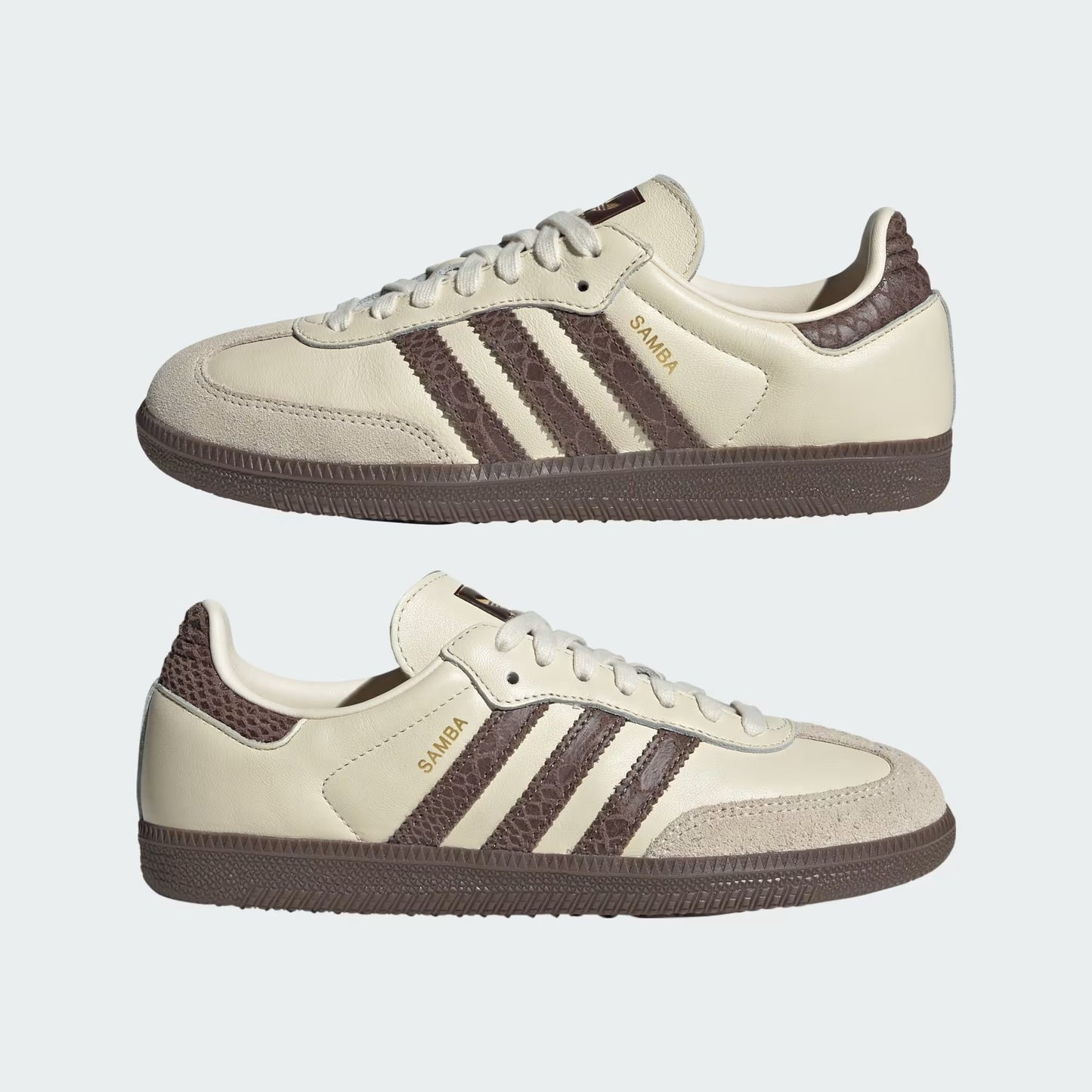 Adidas | Samba OG - Cream White / Earth Strata / Maroon