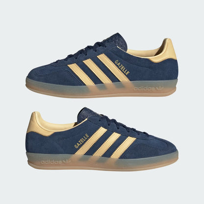 Adidas | Gazelle Indoor - Night Indigo / Orange Tint / Gum