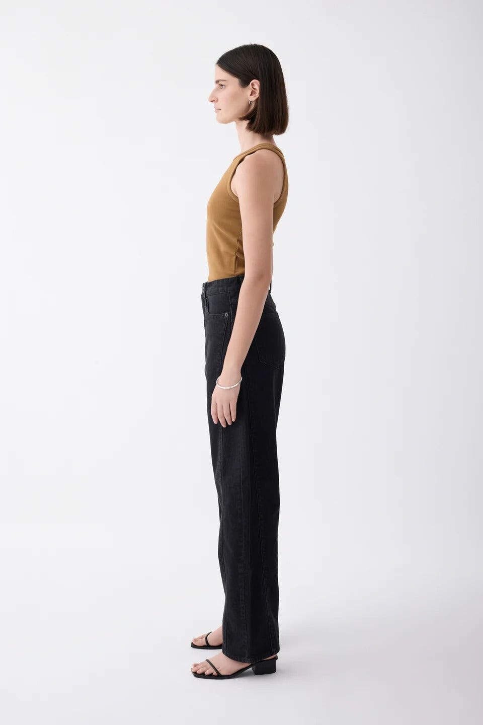 Outland Denim | Utah Mid Slouchy Jean - Black