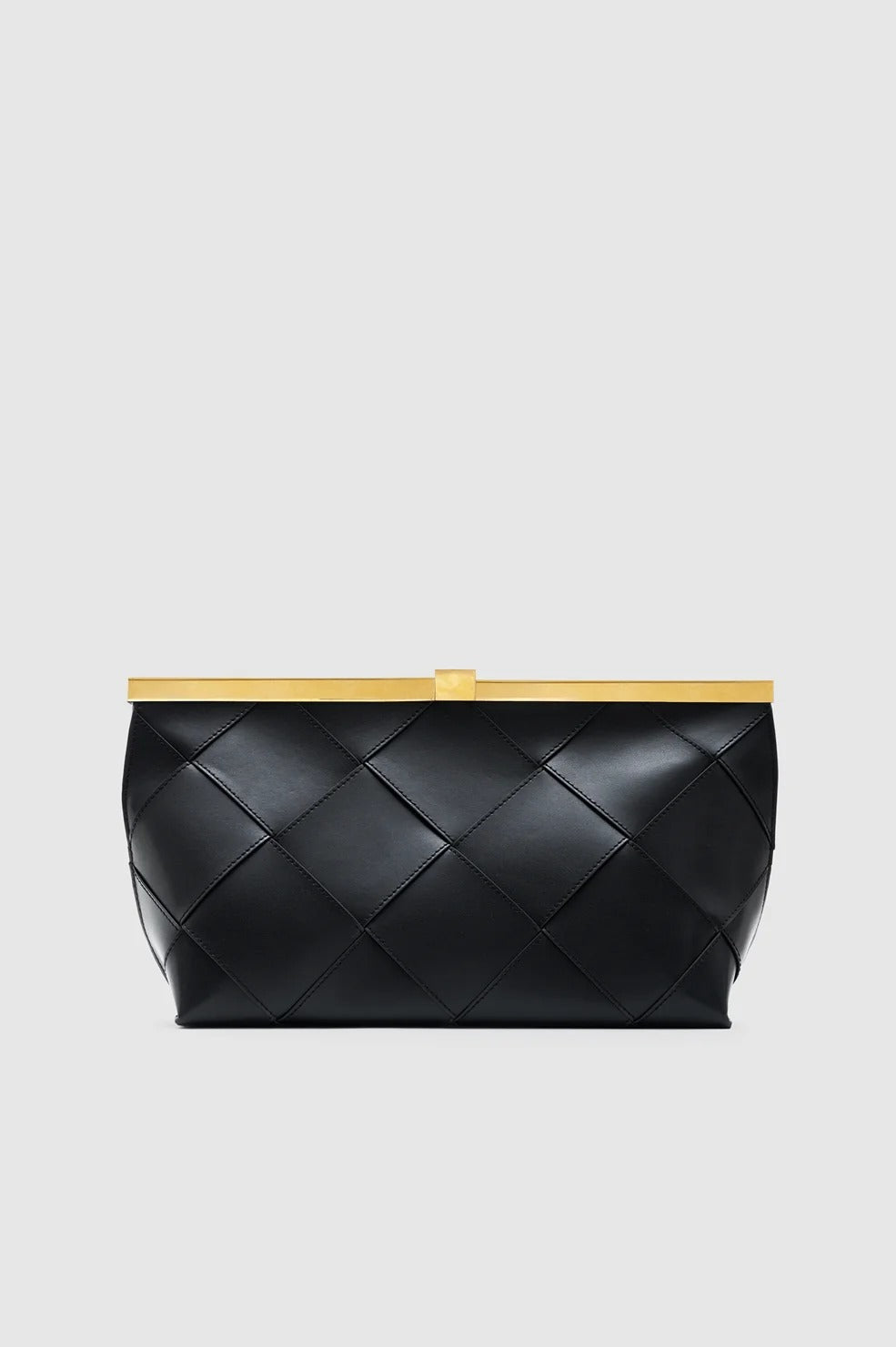 Anine Bing | Anine Clutch Braided Leather - Black