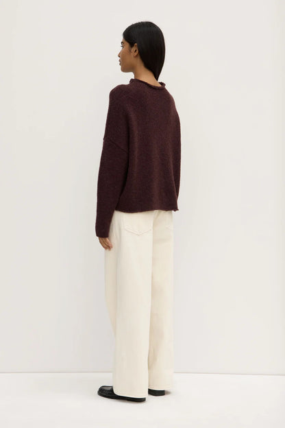 Assembly Label | Apolline Knit - Burgundy