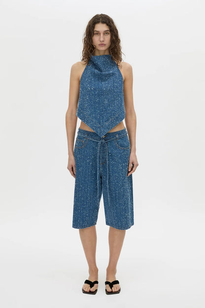 Camilla & Marc | Rhodes Denim Short - Classic Blue Neps