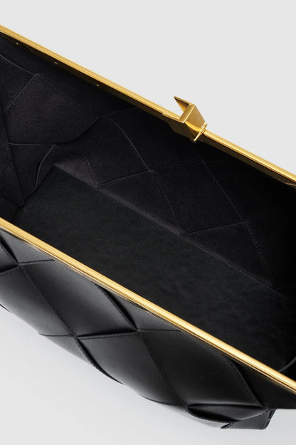 Anine Bing | Anine Clutch Braided Leather - Black