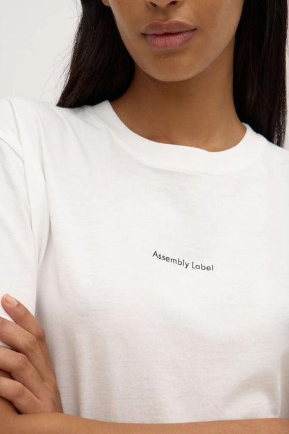 Assembly Label | Atelier Logo Tee - Antique White