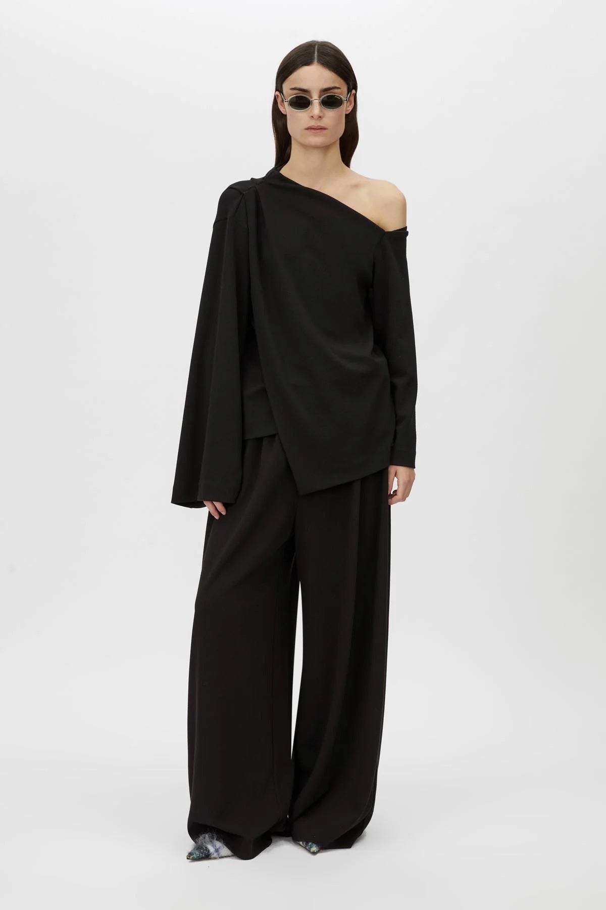 Camilla and Marc | Serenitas Lounge Top - Black