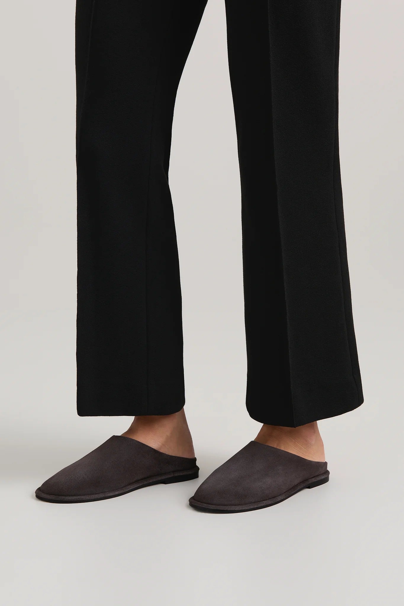 A.Emery | The Spencer Flat - Liquorice Suede