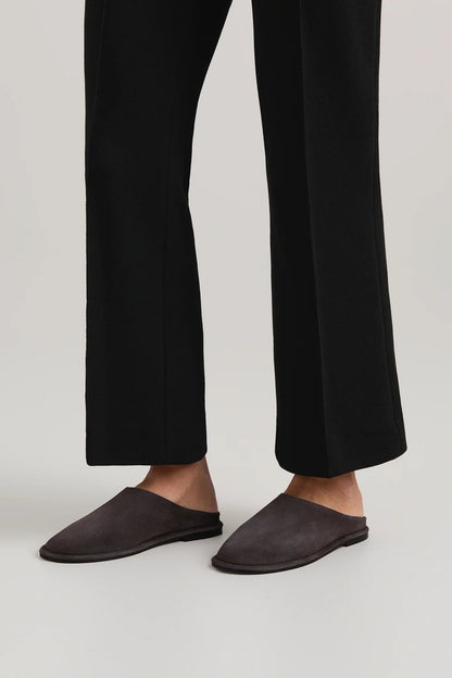 A.Emery | The Spencer Flat - Liquorice Suede