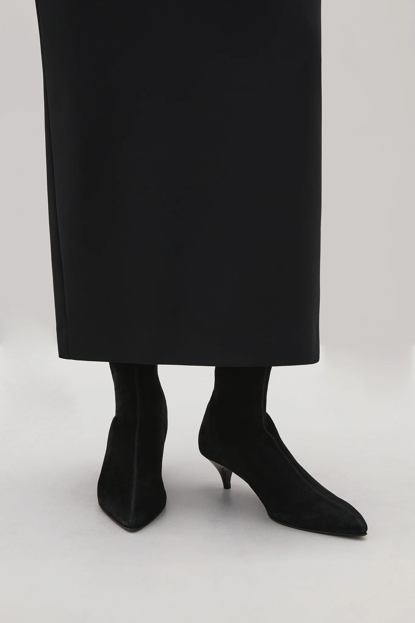 A.Emery | The Ophelia Boot - Black Suede