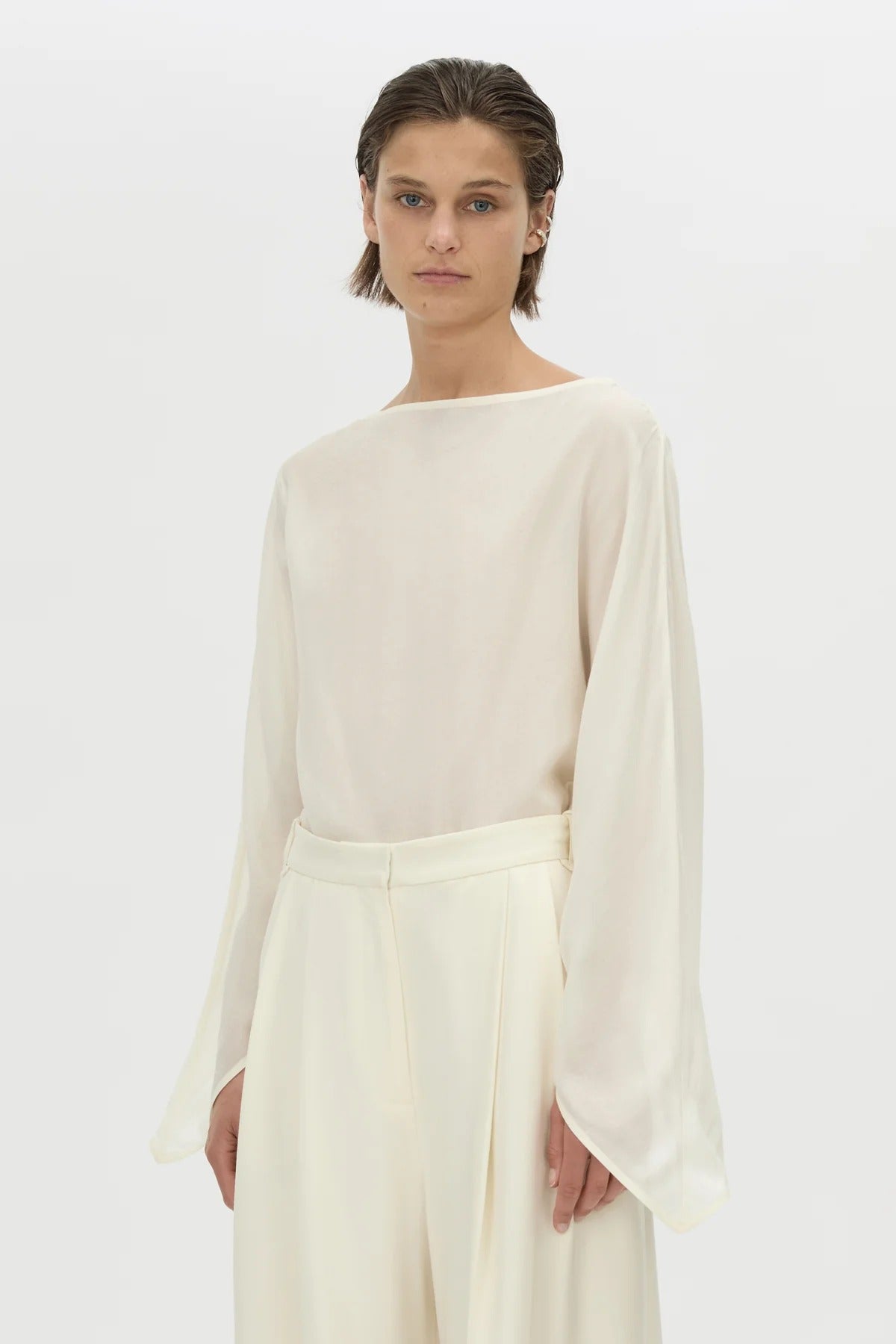 Camilla & Marc | Rene Draped Top - Cream