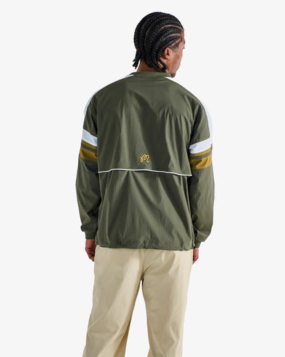 Malbon | Sportiva Nylon Popover - Cypress Green