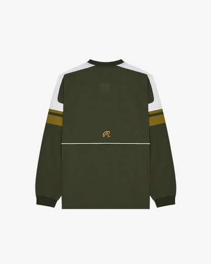 Malbon | Sportiva Nylon Popover - Cypress Green