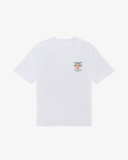 Malbon | Vacation Club Tee - White