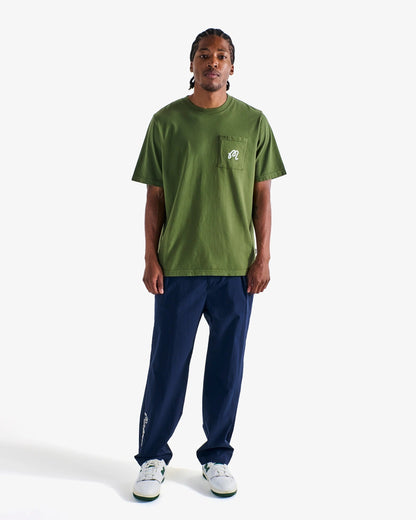Malbon | Gelato Stand Pocket Tee - Cypress Green