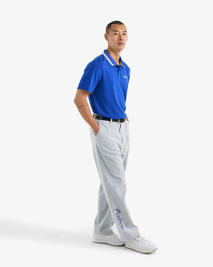 Malbon | Grasse Pique Polo - Blue