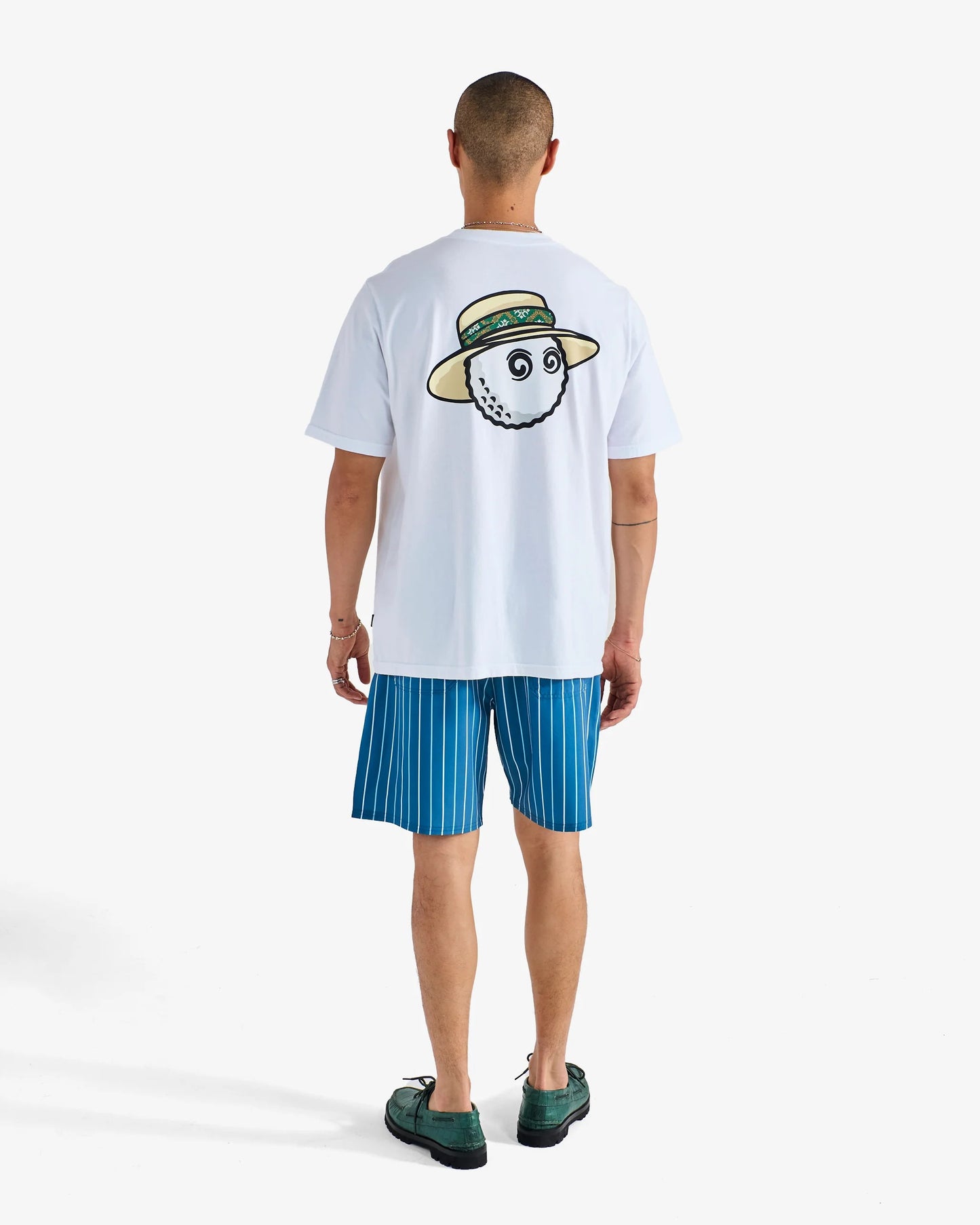Malbon | Vacation Club Tee - White
