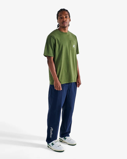 Malbon | Gelato Stand Pocket Tee - Cypress Green