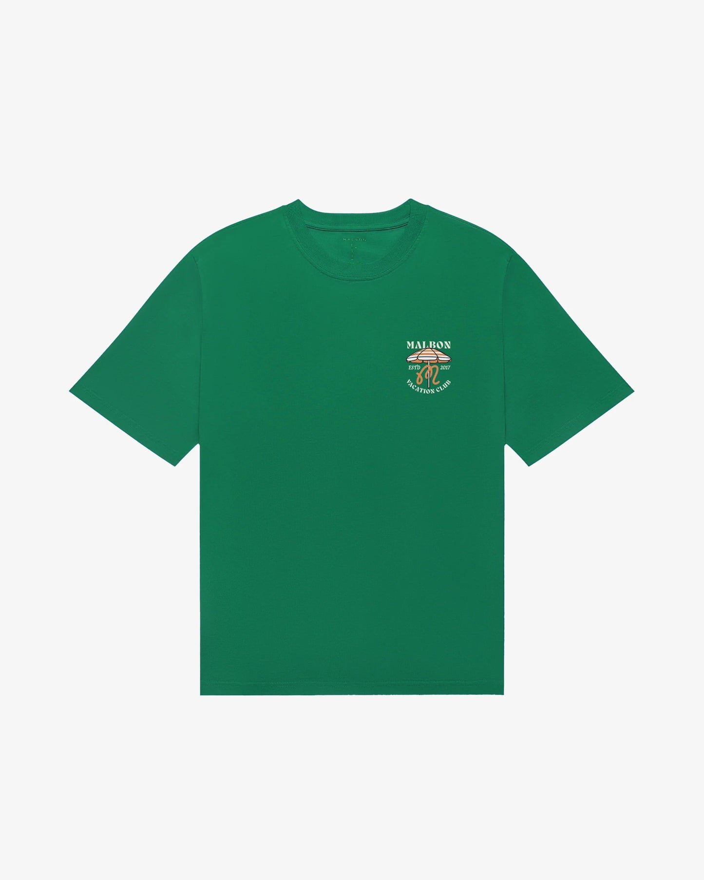 Malbon | Vacation Club Tee - Kelly Green