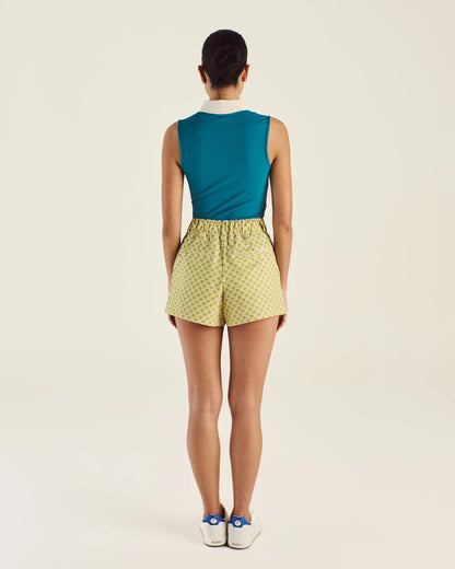 Malbon | Claudia Sleeveless Polo - Azurra