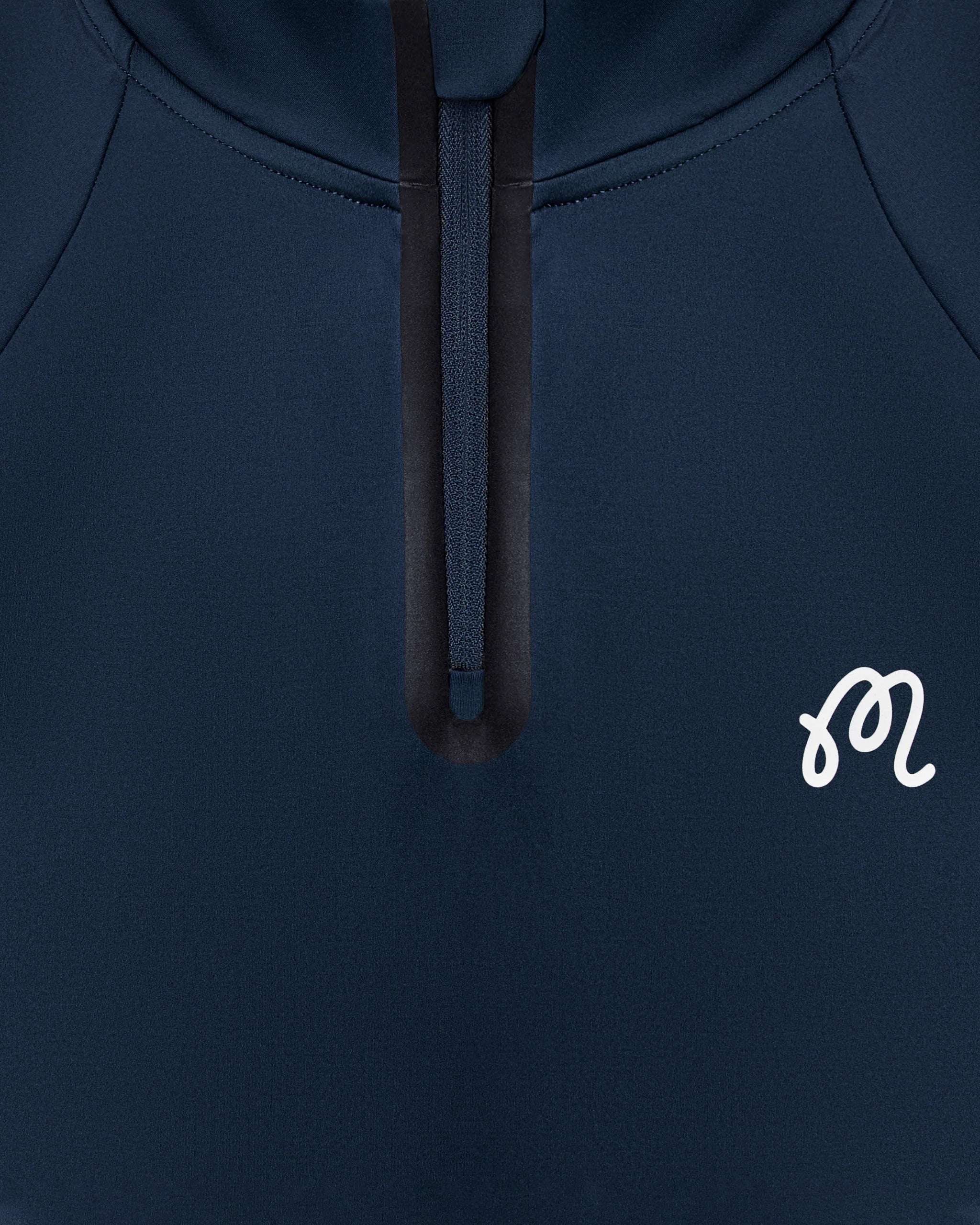 Malbon プルオーバージャケット Sサイズ ネイビー Malbon | Performance Raglan Quarter Zip - Navy – Sisters & Co