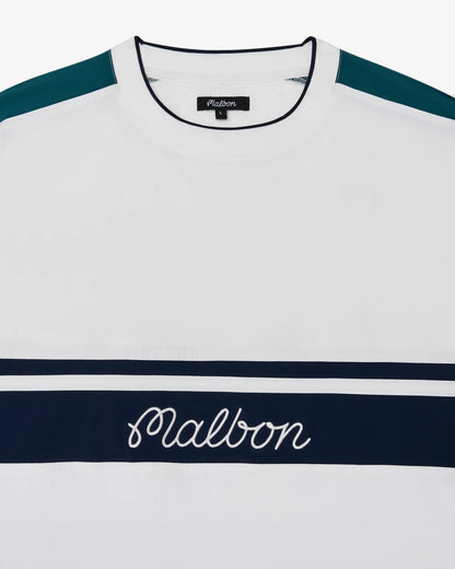 Malbon | Sportiva Nylon Popover - White