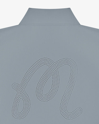 Malbon | Performance Quarter Zip Shell Pullover - Steel