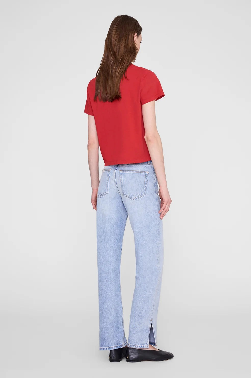 Anine Bing | Shelley Tee - Tango Red
