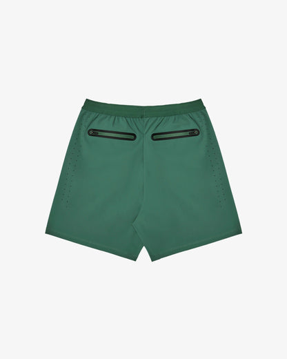 Malbon | Performance 2 in 1 Shorts - Forest/Black