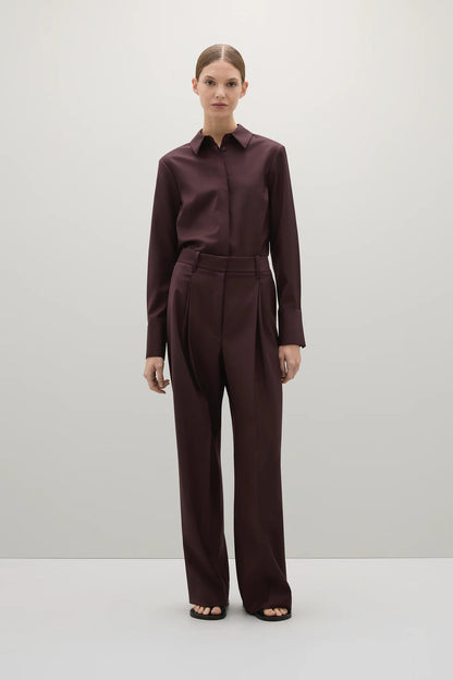 A.Emery | The Philippa Shirt - Mulberry