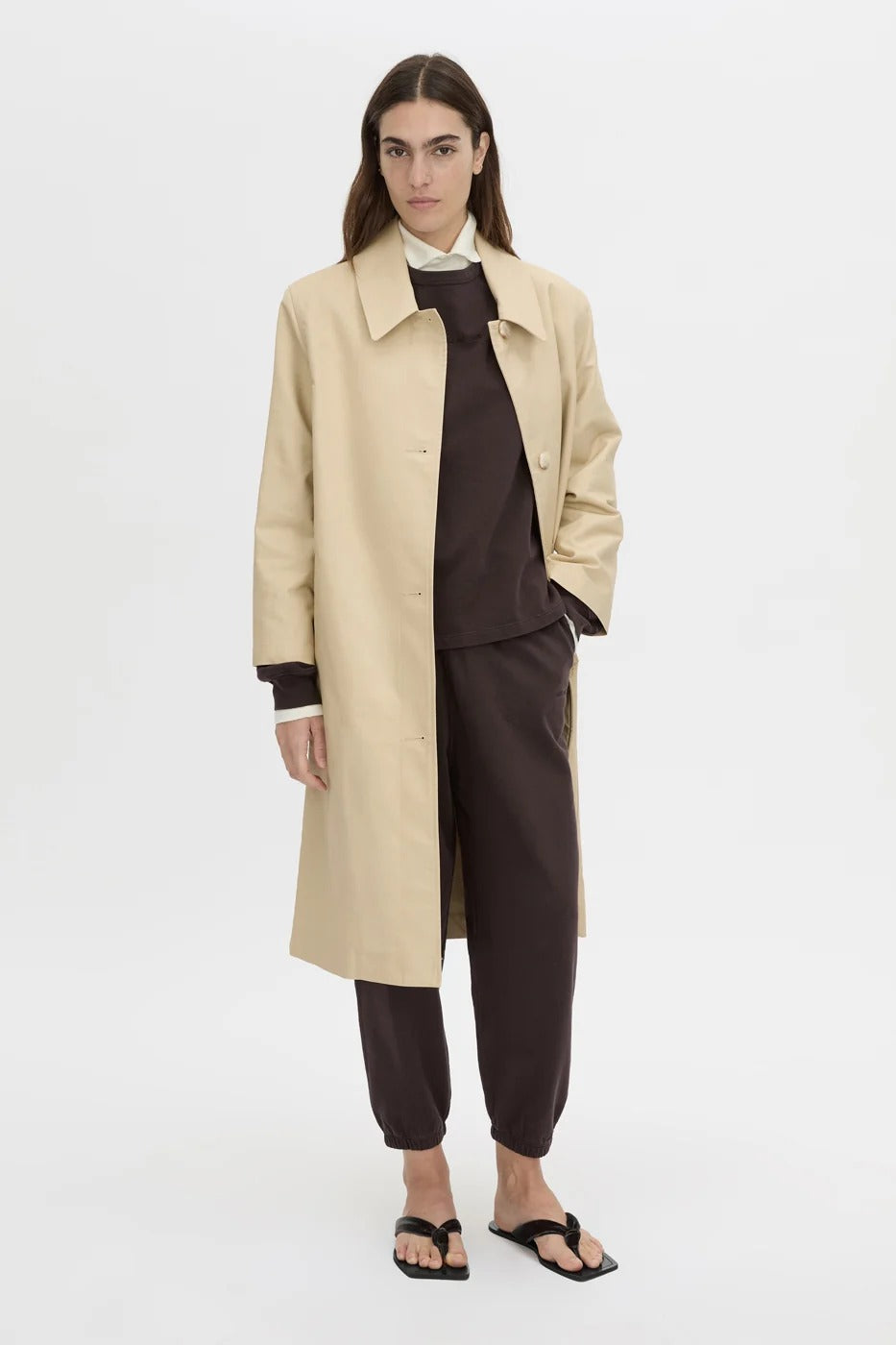 Camilla & Marc | Thome Embossed Relaxed Track Top - Hickory