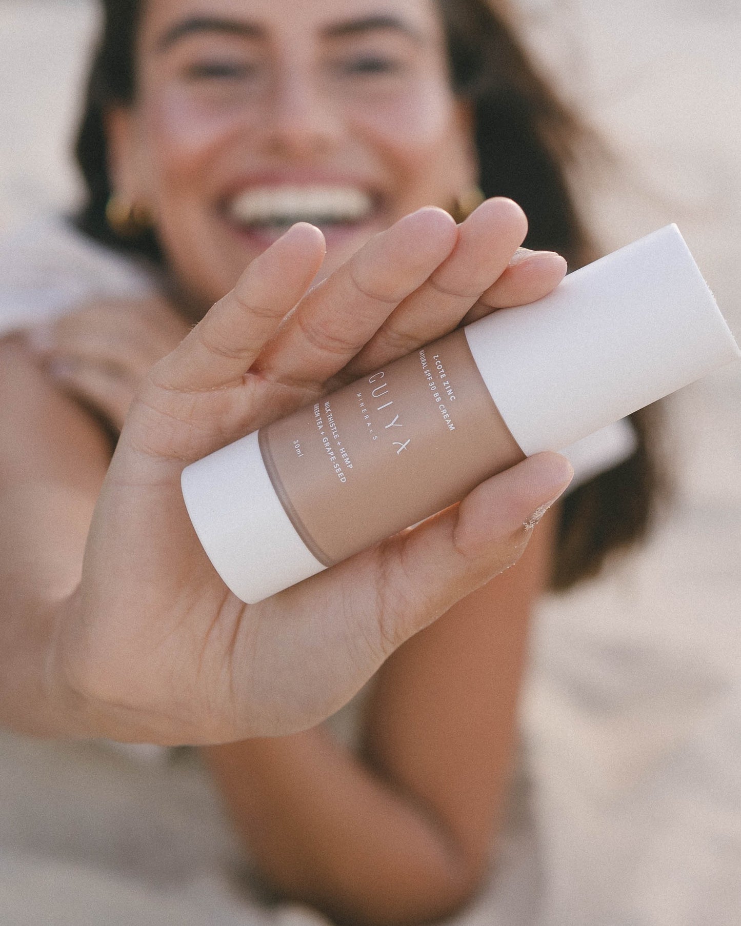 Guiya Minerals | Z-cote Zinc BB Cream - Sand Dune