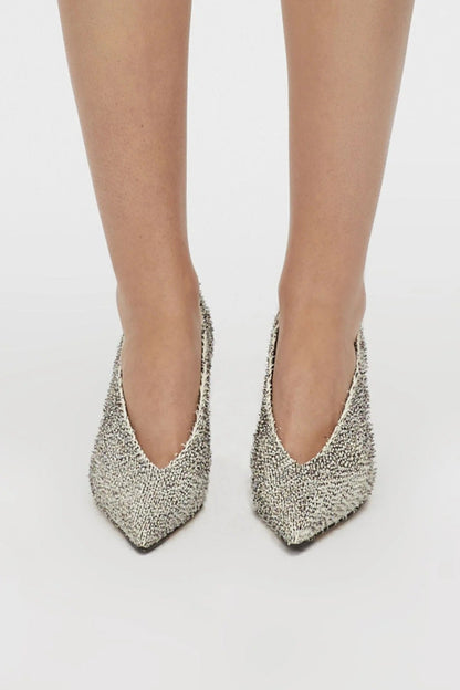 Camilla and Marc | Rhys Two Tone Pump - Black/White