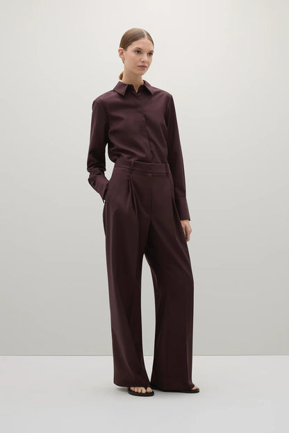 A.Emery | The Philippa Shirt - Mulberry