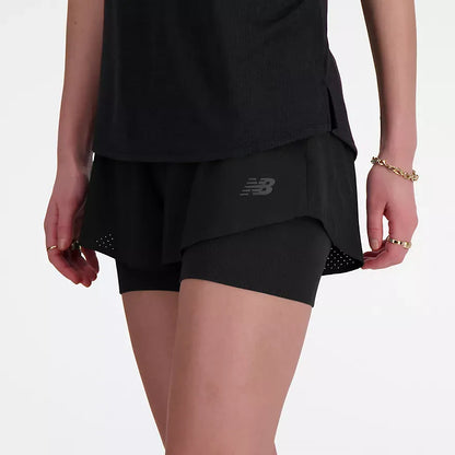 New Balance | RC 2-In-1 Short 3 Inch - Black