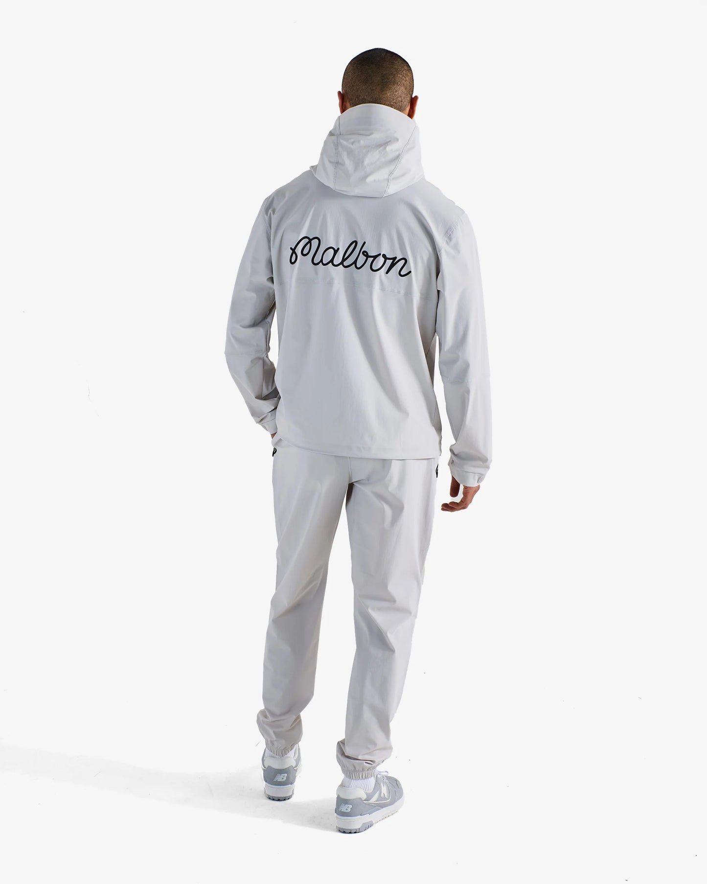 Malbon | Performance Full Zip Shell Jacket - Slate