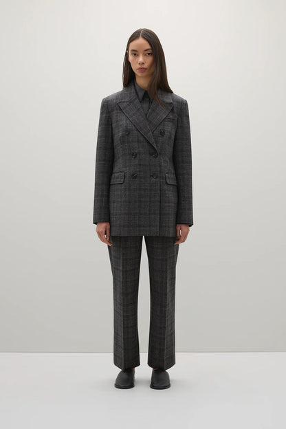 A.Emery | The Blanche Blazer - Black Check