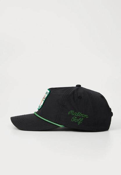 Malbon | Vacation Club Nylon Rope Hat - Black