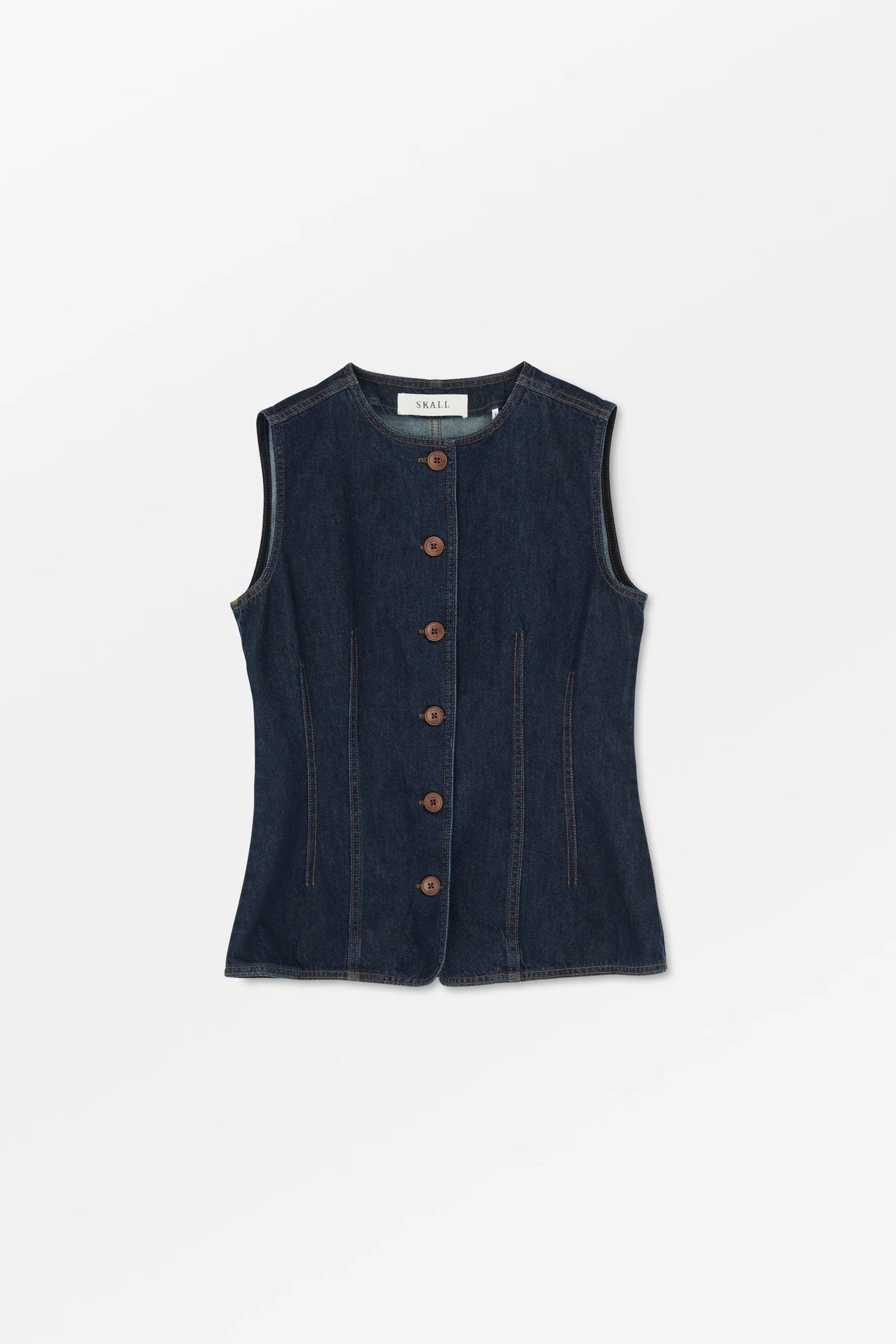 Skall Studio | Tammy Vest - Indigo Blue