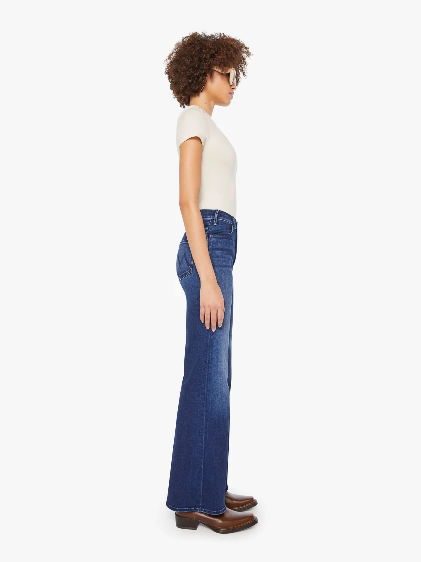 Mother Denim | The Hustler Roller Sneak - Homecoming High