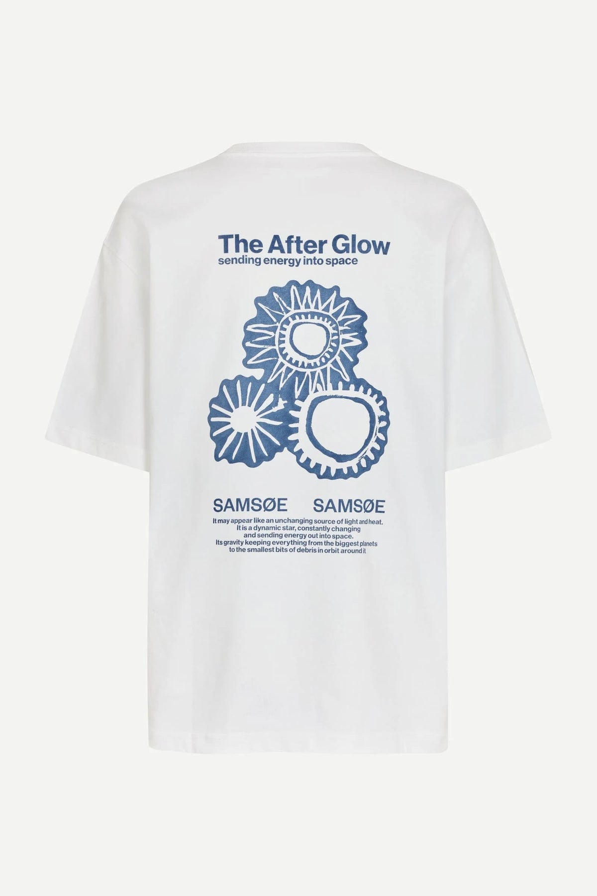 Samsoe Samsoe | Sauni T.Shirt - Blue Solar Drift