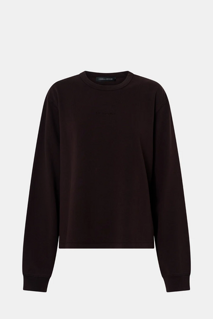 Camilla & Marc | Thome Embossed Relaxed Track Top - Hickory