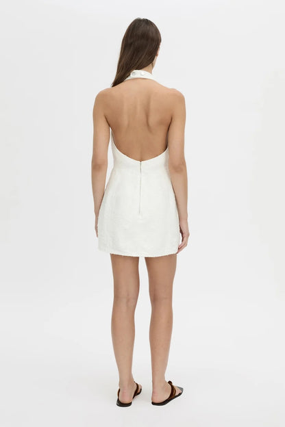 Camilla & Marc | Aubrey Denim Mini Dress - White Neps