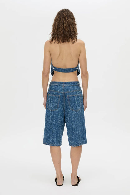 Camilla & Marc | Eleni Denim Top - Classic Blue Neps