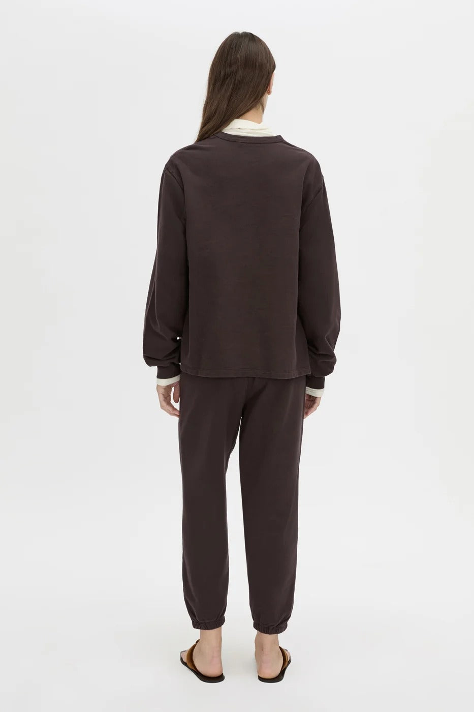 Camilla & Marc | Thome Embossed Relaxed Track Top - Hickory