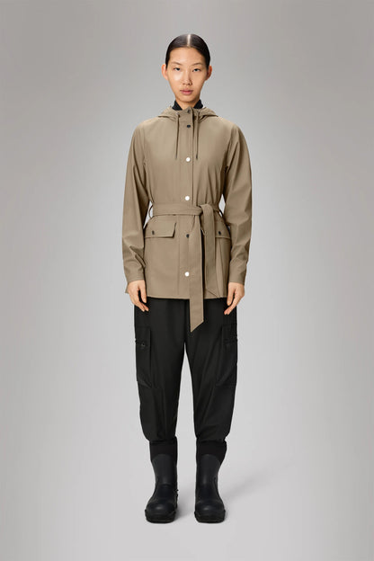 RAINS | Curve Jacket - Beige