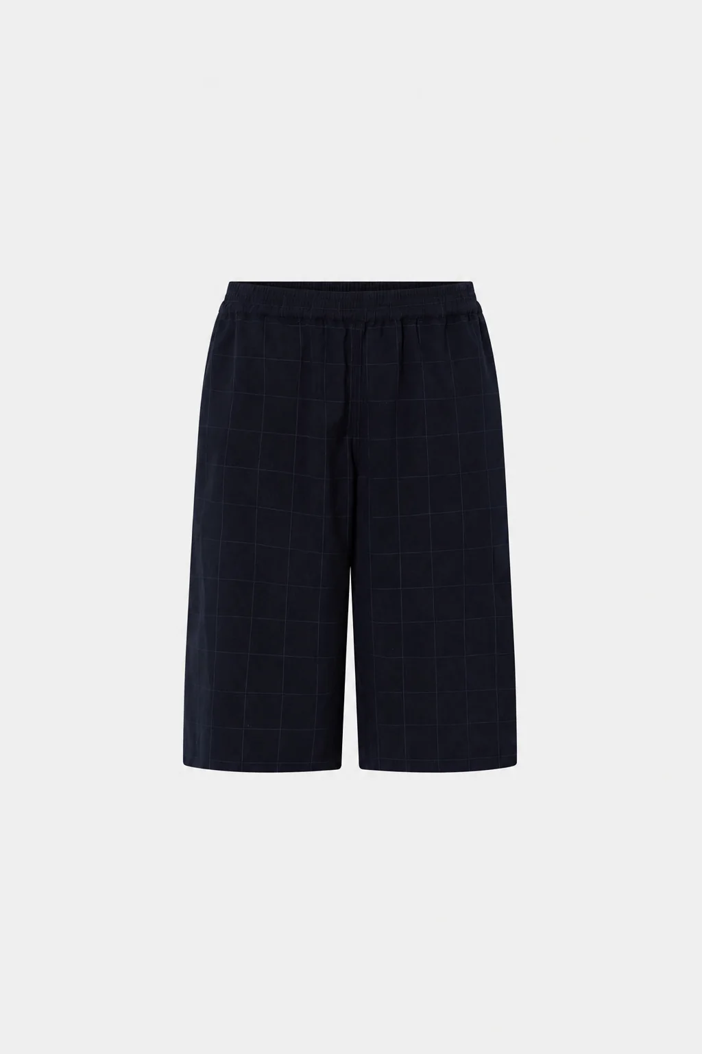 Camilla & Marc | Lourdes Check Soft Short - Navy