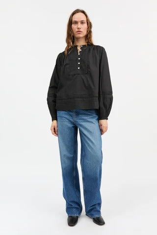 Skall Studio | Leaf Shirt - Black