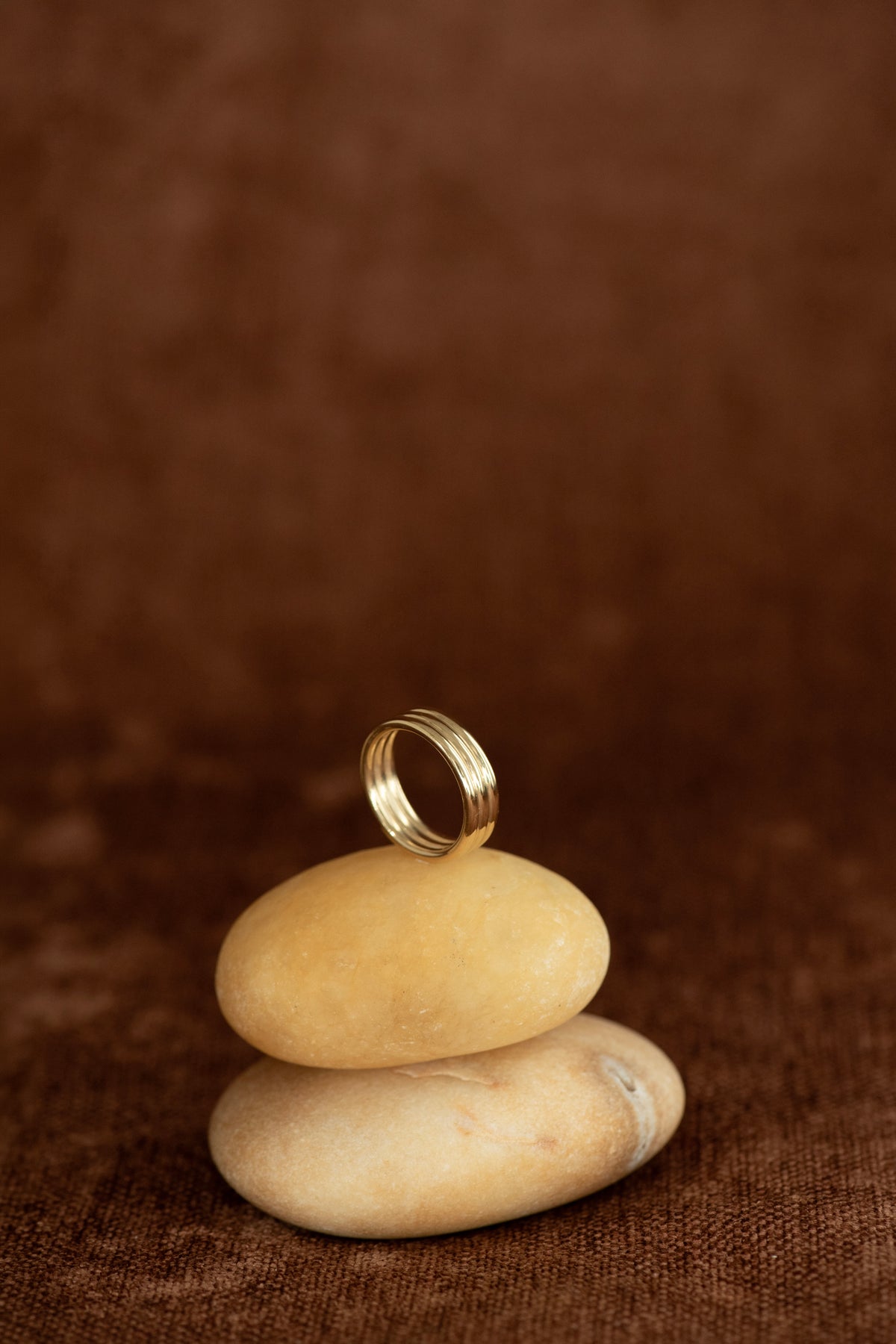 Zoe & Morgan | Irma Stacker Ring - Gold Vermeil